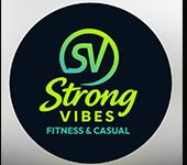 Strong Vibes Moda Fitness e Casual